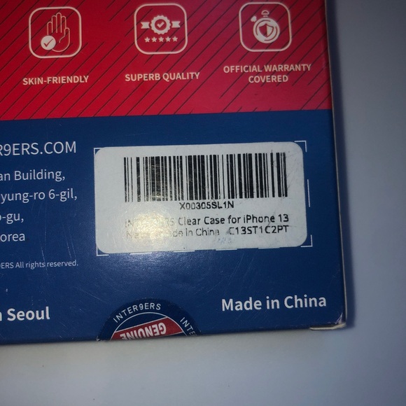 NWT iPhone 13 Clear Phone Case w/ Screen Cleaners - Picture 4 of 4